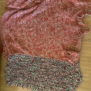 Winter pullover/large scarf/wraps